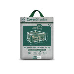 Housse de protection cover garden pour table rectangulaire 4 - 6 personnes + chaises, avec tr�pied - ...