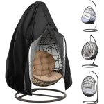 Housse de protection tanche pour fauteuil suspendu : swing egg chair cover 210d oxford housse de protection ...