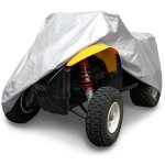 Housse de protection imperméable noire en polyester, pour quad, véhicule, scooter, moto, 190t, revêtement ... Housse de protection imperméable noire en polyester, pour quad, véhicule, scooter, moto, 190t, revêtement ...