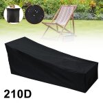 Housse de protection impermable et rsistante pour chaise longue, tissu oxford 210d / 420d, pour meubles ...