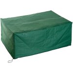 Housse de protection imperm�able pour salon de jardin rectangulaire 126 x 126 x 74 cm vert