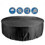 Housse de protection imperm�able pour table ronde et meubles de jardin - 148 x 60 cm