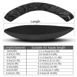Housse de protection pour kayak 8 tailles, 3 - 6. 5m, impermable, anti - uv, extrieur, cano, sac de ...