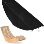 Housse de protection pour meubles de jardin, chaise longue, chaise longue en bois, tissu oxford 420d, ...