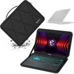 Housse de protection rigide en eva compatible avec 14 pouces msi cyborg 14 a13ux / a13vx, msi creator ...
