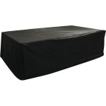 Housse de protection pour salon de jardin - 235 x 114 x 77 cm - noir