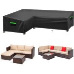 Housse de protection pour salon de jardin en forme de l, housse de protection pour salon de jardin en ...