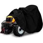 Housse de protection pour tondeuse  gazon, housse anti - poussire pour tracteur de pelouse avec cordon ...