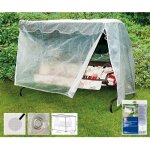 Housse de protection transparente pour balancelle hollywood, env. 210x150x139