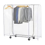 Housse de protection transparente pour cintres, 120 x 50 x 150 cm, anti - poussi�re et anti - humidit�, ...