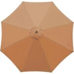 Housse de rechange pour parasol, 8 baleines, 3 m, imperméable, anti - uv, toile de rechange, kaki pour ... Housse de rechange pour parasol, 8 baleines, 3 m, imperméable, anti - uv, toile de rechange, kaki pour ...