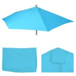 Housse de rechange pour parasol demi - rond parla, housse de rechange pour parasol, 300cm tissu / textile ...