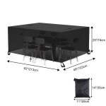 Housse salon de jardin (213 * 123 * 74cm)rectangulaire housse de table de jardin imperméable bache salon ... Housse salon de jardin (213 * 123 * 74cm)rectangulaire housse de table de jardin imperméable bache salon ...