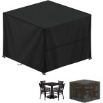 Housse salon de jardin exterieur, housse table de jardin, 420d tissu oxford bâche table jardin, housse ... Housse salon de jardin exterieur, housse table de jardin, 420d tissu oxford bâche table jardin, housse ...
