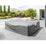Housse pour salon de jardin hambo m gris - 250 x 250 x 90 cm - hesp�ride