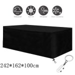 Housse salon de jardin, protecteurs anti - uv impermables de patio de tissu de 210d oxford avec. (242 ...
