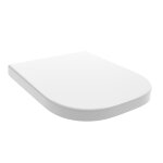 Housse de siege de toilette en thermodurcissable blanc brillant