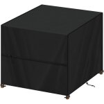 Housse table basse de jardin bache protection table 80x80x80cm de protection exterieur pour table de ...