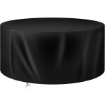 Housse pour table de jardin, housse de protection bche impermable pour meubles jardin et hivernage ...