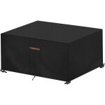 Housse table de jardin rectangulaire housse protection salon de jardin exterieur bche table jardin impermabl ...