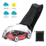 Housse de tondeuse a gazon en tissu oxford 210d, protection uv pour tracteur, couverture imperméable ... Housse de tondeuse a gazon en tissu oxford 210d, protection uv pour tracteur, couverture imperméable ...