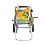 Hozelock 2460 0000 chariot dvidoir mtallique euro cart pour tuyau de 90 m, avec 2 raccords de tuyau ...