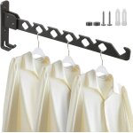 Hthed - etendoir mural, rotation 90 porte - vêtements pliable mural, aluminium sèche linge mural, pour ... Hthed - etendoir mural, rotation 90 porte - vêtements pliable mural, aluminium sèche linge mural, pour ...