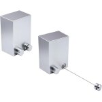 Hthed - fil a linge retractable mural, 2 cordes a linge pliable en acier inoxydable de 4, 2 m, clothesline ... Hthed - fil a linge retractable mural, 2 cordes a linge pliable en acier inoxydable de 4, 2 m, clothesline ...