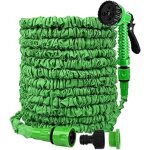 Hthed - tuyau de jardin extensible 15 m et 30 m 50 ft canne  eau jardin avec 7 fonctions avec pistolet ...