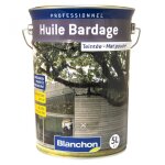 Huile bardage teint�e blanchon - anthracite