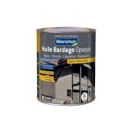 Huile de bardage teint�e opaque - anthracite - 1 litre blanchon