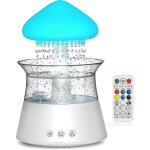 Humidificateur a goutte - a - goutte en forme de nuage de pluie avec t�l�commande, humidificateur champignon ...