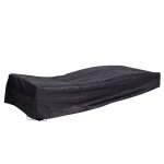 Hwc - j41, housse b�che de protection, meubles de jardin, chaise longue, 40x200x85cm, anthracite