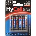 Hycell hr06 2700 pile rechargeable lr6 (aa) nimh 2400 mah 1. 2 v 4 pc(s)