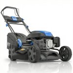 Hyundai tondeuse � gazon thermique autotract�e 43 cm 139 cm3 d�marrage electrique - 4 - en - 1 mulching ...