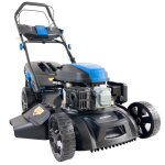 Hyundai tondeuse � gazon thermique autotract�e 51 cm 196 cm3 d�marrage electrique - 4 - en - 1, bac 60 ...