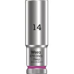 Iawan - 05004536001 8790 hmb deep douille 3 / 8u201c, rose, 14. 0 mm