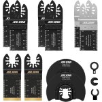 Iawan - 13 pcs lame de scie oscillante, universelle outil multifonction saw blades accessoires kit, lame ... Iawan - 13 pcs lame de scie oscillante, universelle outil multifonction saw blades accessoires kit, lame ...