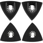Iawan - lot de 4 ponceuses delta - multitool - papier abrasif - accessoire pour fein bosch parkside ryobi ...
