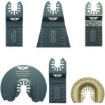 Iawan - 6 x faka6 fast fit mix lames pour dewalt, stanley, black et decker, bosch, fein multimaster, ...