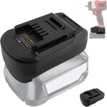 Iawan - bosc18ein adaptateur convertisseur pour batterie bosch pba 18 v vers outil lectrique einhell ...
