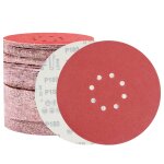 Iawan - disques de ponage papier abrasifs 225mm. 8 trous, 60pcs. disques abrasifs perfors ¿auto - ...