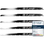 Iawan - ® lame de scie sabre pour bois shark [5 pices] - 300 mm - 5 tpi - coupes rapides et nettes ...
