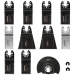 Iawan - outil multifonction saw blades accessoires kit, 13 pcs accessoires d'outils oscillants multifonctions ... Iawan - outil multifonction saw blades accessoires kit, 13 pcs accessoires d'outils oscillants multifonctions ...