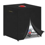 Ibc housse de protection pour r�servoir d'eau 1000 l bache couverturef r�servoir ibc d'eau de pluie housse ...