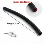 Id 20 / 25 / 32 / 40 / 50mm longueur 0. 3 1. 5m tuyau ondul d'aquarium durable joint d'entre et de ...