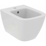 Ideal standard - i. life s - bidet suspendu, 355x480 mm, avec trop - plein, trou pour robinetterie, blanc ...