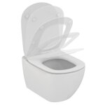 Ideal standard - pack wc suspendu tesi aquablade fixations invisibles abattant ultrafin frein de chute ...