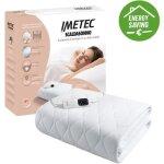 Imetec 16728 couverture et coussin chauffant chauffe - lit �lectrique 150 w blanc tissu