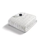 Imetec 16881 sur - matelas electrique blanc coton 1 personne